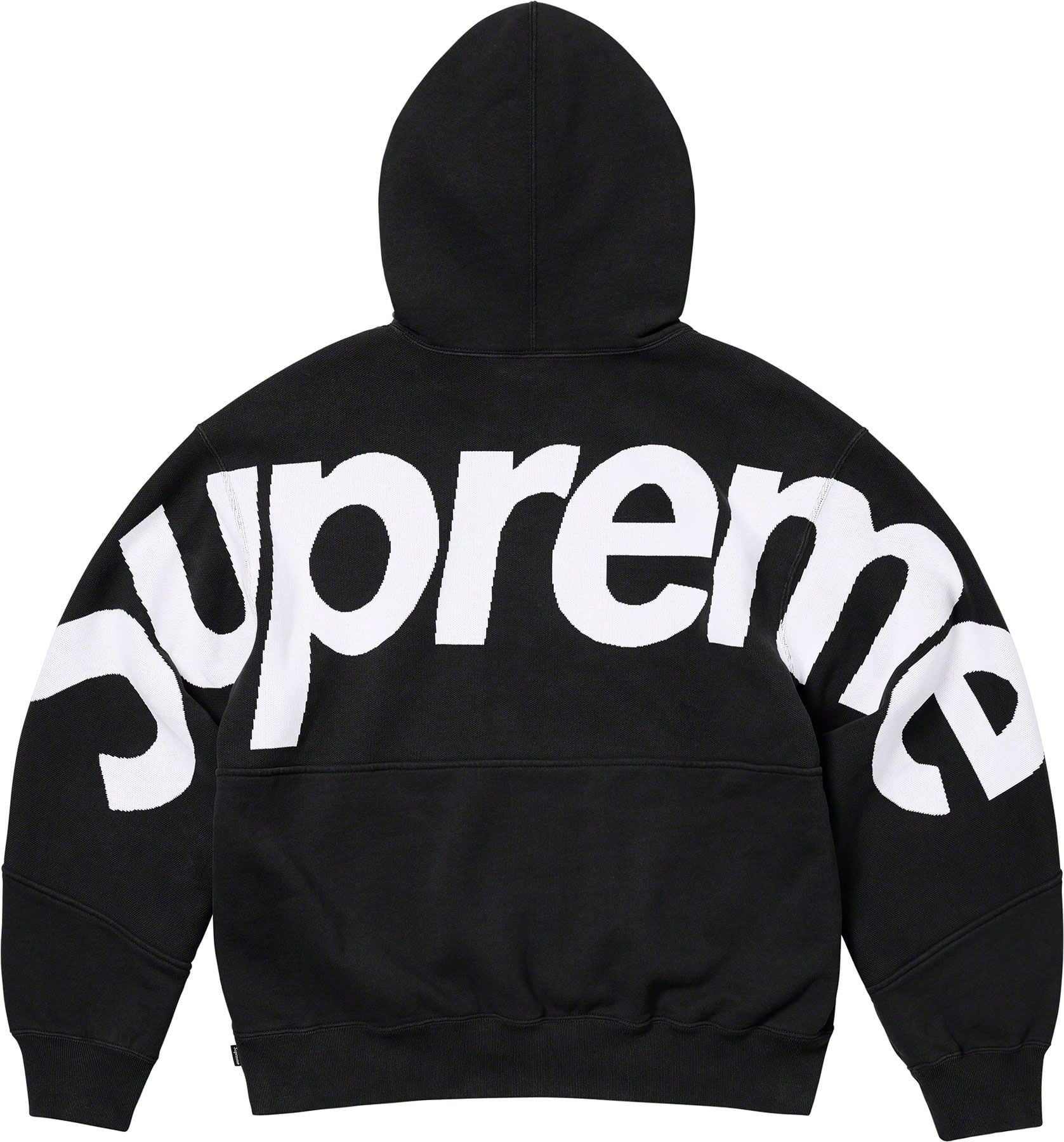 Big Logo Jacquard Hooded Sweatshirt view 12